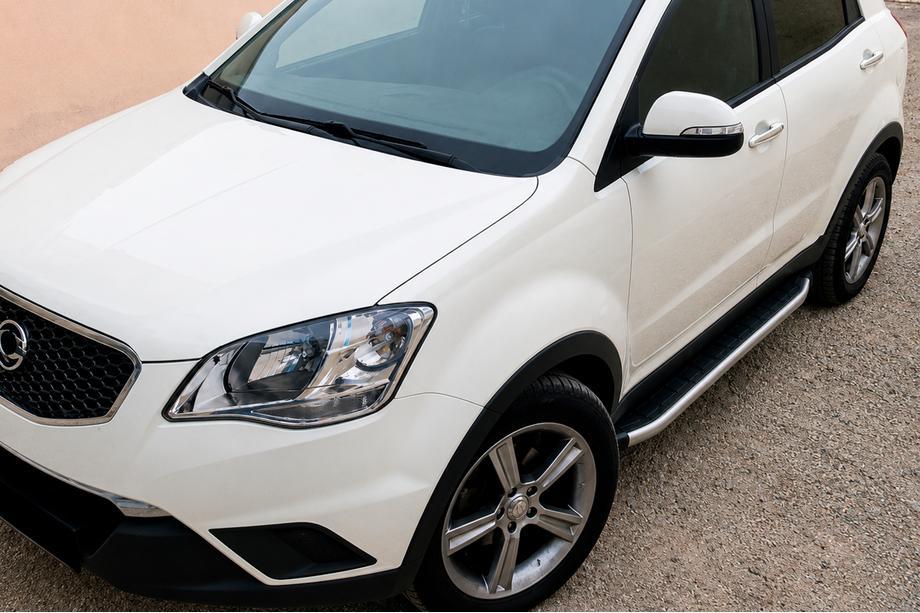 SsangYong Korando 2010-2019 Praguri Laterale Fullmond (2 buc, Aluminiu) Image