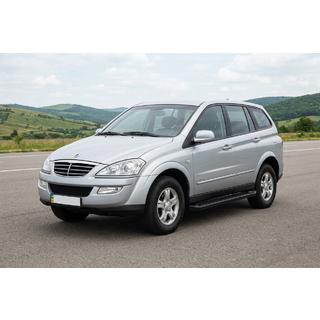 Praguri Laterale Allmond Black (2 buc, Aluminiu) SsangYong Kyron 2005-2014 foto 1