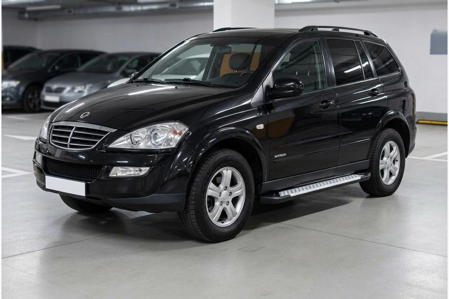 SsangYong Kyron 2005-2014 Praguri laterale Allmond Grey (2 buc, aluminiu) Image