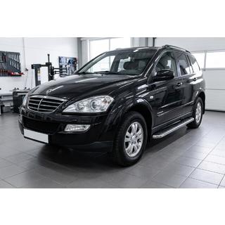 Praguri Laterale Maydos V1 (2 buc, Aluminiu si Otel Inoxidabil) SsangYong Kyron 2005-2014 foto 1