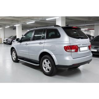 Praguri Laterale Tayga Grey (2 buc, Aluminiu) SsangYong Kyron 2005-2014 foto 1