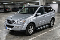 SsangYong Kyron 2005-2014 Praguri Laterale Rainbow (2 buc, Aluminiu) foto 1