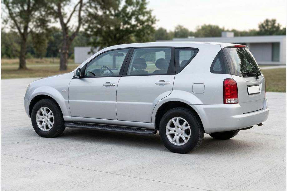 SsangYong Rexton I 2001-2017 Praguri Laterale Allmond Black (2 buc, Aluminiu) Image