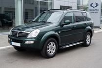 SsangYong Rexton I 2001-2017 Praguri Laterale Sunrise (2 buc, Aluminiu) foto 1