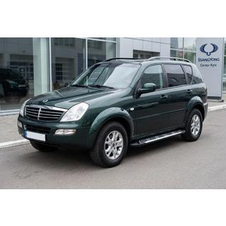Praguri Laterale Sunrise (2 buc, Aluminiu) SsangYong Rexton I 2001-2017 foto 1
