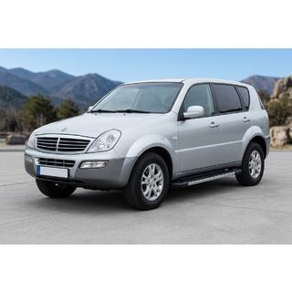 Praguri Laterale RedLine V1 (2 buc, Aluminiu) SsangYong Rexton I 2001-2017 foto 1