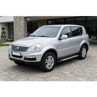 Praguri Laterale Line (2 buc, Aluminiu) SsangYong Rexton I 2001-2017 foto 1