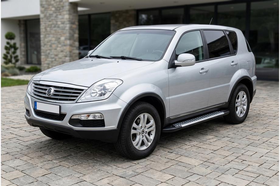 SsangYong Rexton I 2001-2017 Praguri Laterale Line (2 buc, Aluminiu) Image