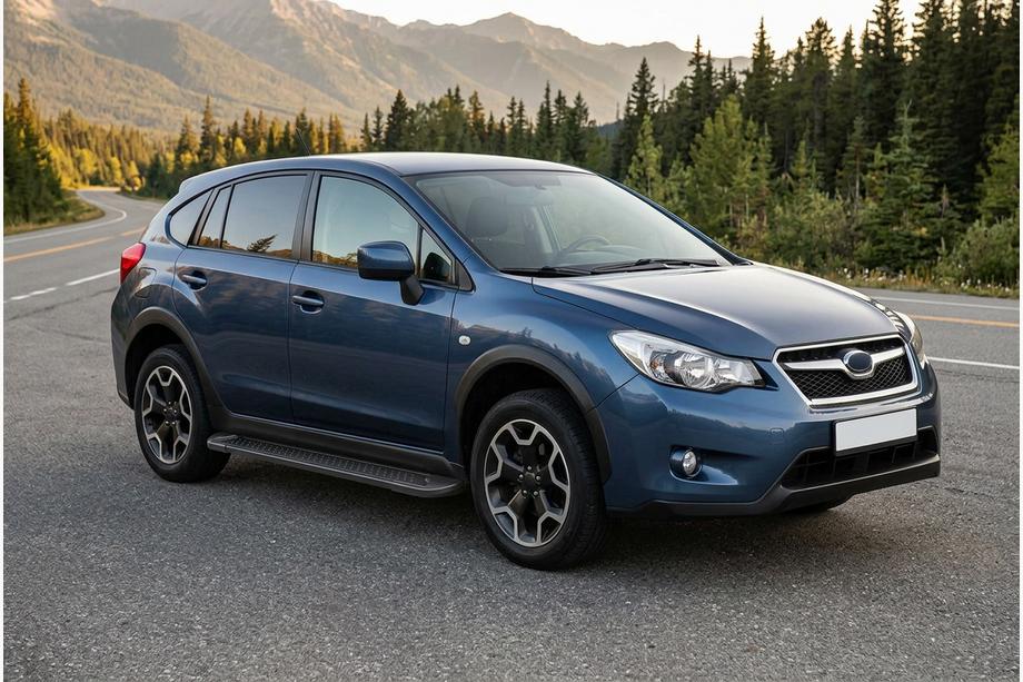 Subaru XV 2011-2017 Praguri Laterale Allmond Black (2 buc, Aluminiu) Image