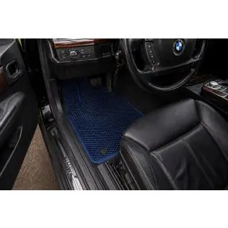 Covorase auto EVA (pentru E66, albastru) foto 1