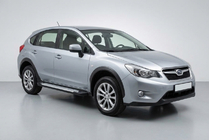 Subaru XV 2011-2017 Praguri laterale Allmond Grey (2 buc, aluminiu) foto 1