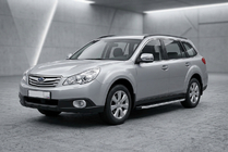 Subaru Outback 2009-2014 Praguri laterale Fullmond (2 buc, aluminiu) foto 1
