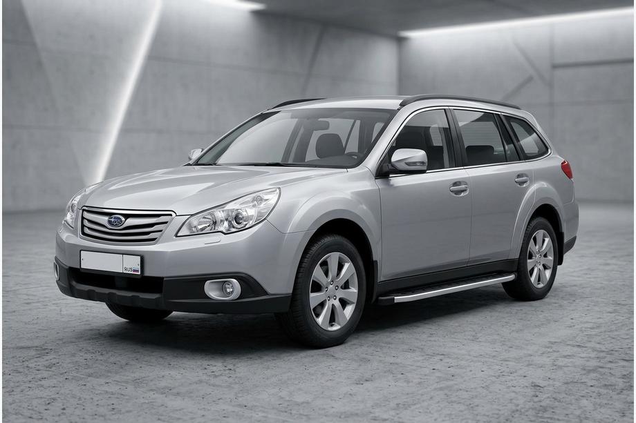 Subaru Outback 2009-2014 Praguri laterale Fullmond (2 buc, aluminiu) Image