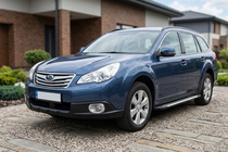 Subaru Outback 2009-2014 Praguri Laterale Line (2 buc, Aluminiu) foto 1