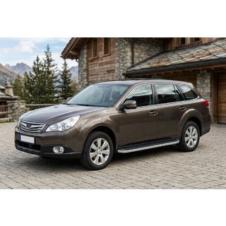 Praguri Laterale Tayga Grey (2 buc, Aluminiu) foto 1