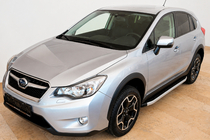 Subaru Forester 2013-2018 Praguri laterale Fullmond (2 buc, aluminiu) foto 1