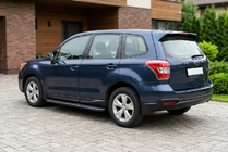 Subaru Forester 2013-2018 Praguri Laterale Bosphorus Black (2 buc, Aluminiu) foto 1