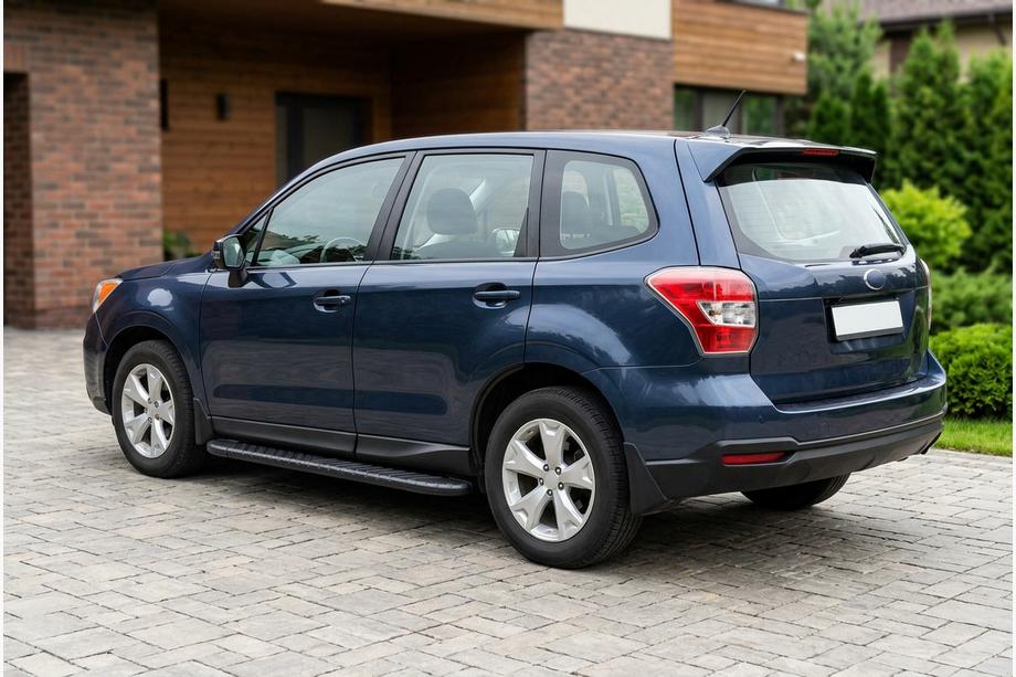 Subaru Forester 2013-2018 Praguri Laterale Bosphorus Black (2 buc, Aluminiu) Image