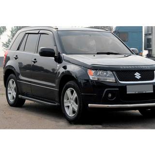 Praguri Laterale Allmond Black (2 buc, Aluminiu) Suzuki Grand Vitara 2005-2017 foto 1