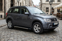 Suzuki Grand Vitara 2005-2017 Praguri Laterale Duru (2 buc, Aluminiu) foto 1