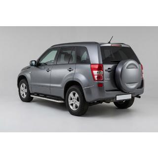 Praguri Laterale Maydos V1 (2 buc, Aluminiu si Otel Inoxidabil) Suzuki Grand Vitara 2005-2017 foto 1