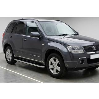 Praguri Laterale Tayga Grey (2 buc, Aluminiu) foto 1