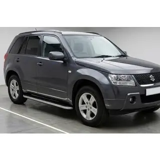 Praguri Laterale Tayga Grey (2 buc, Aluminiu) foto 1