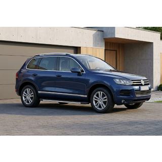 Praguri Laterale Duru (2 buc, Aluminiu) Volkswagen Touareg 2010-2018 foto 1