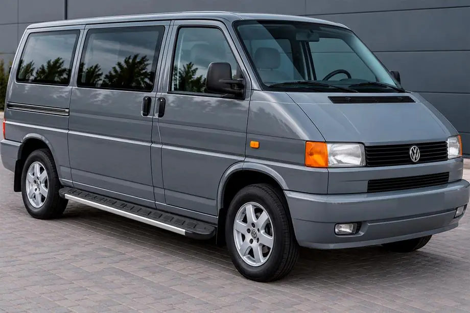 Volkswagen T4 Transporter 1990-2003 Praguri Laterale RedLine V1 (2 buc, Aluminiu) Image
