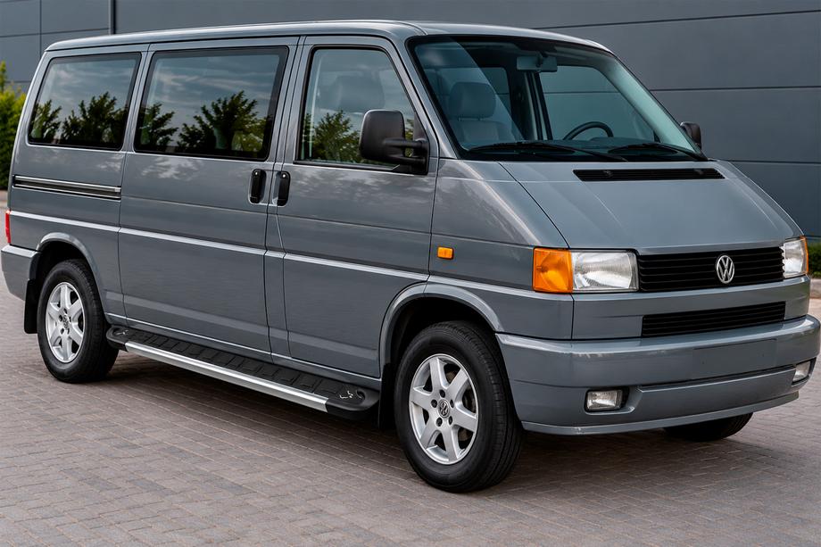 Volkswagen T4 Transporter 1990-2003 Praguri Laterale Duru (2 buc, Aluminiu) Image