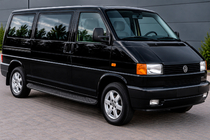 Volkswagen T4 Transporter 1990-2003 Praguri Laterale Bosphorus Black (2 buc, Aluminiu) foto 1