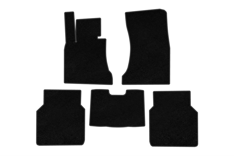 BMW 7 Series E65/66 2001-2008 Covorase textile Classic (pentru E66, negru) Image