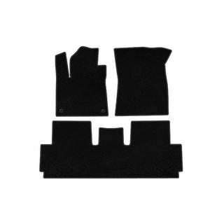 Covorase auto textile Classic (pentru Grand, 2 randuri, Negru) foto 1