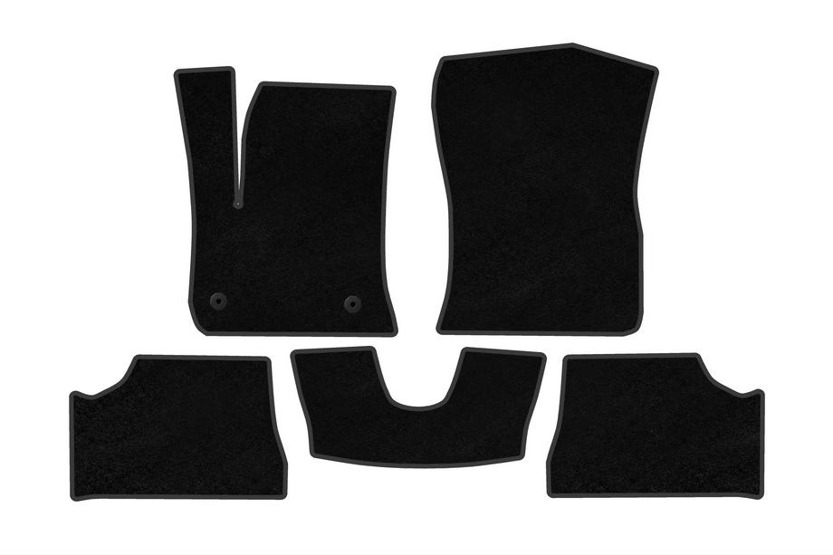 Jeep Avenger 2023- Covorase textile Classic (Negru) Image