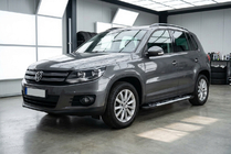 Volkswagen Tiguan 2007-2016 Praguri Laterale Sunrise (2 buc, Aluminiu) foto 1