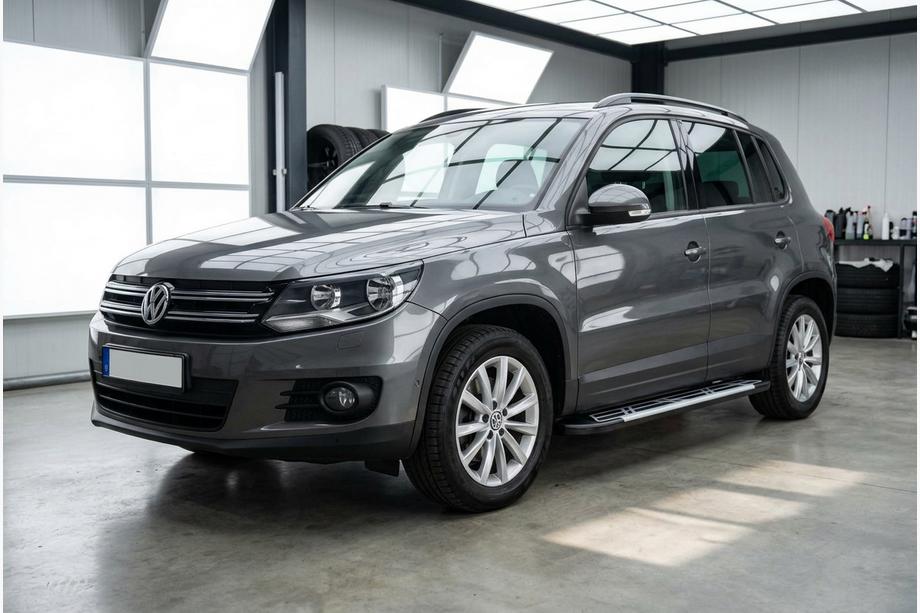 Volkswagen Tiguan 2007-2016 Praguri Laterale Sunrise (2 buc, Aluminiu) Image