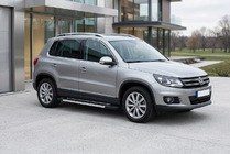 Volkswagen Tiguan 2007-2016 Praguri Laterale RedLine V1 (2 buc, Aluminiu) foto 1