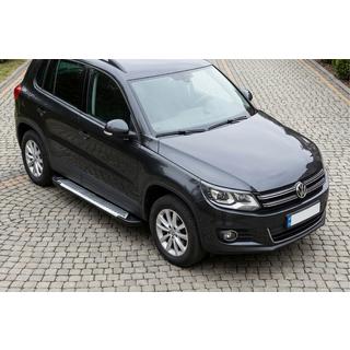 Praguri Laterale Line (2 buc, Aluminiu) Volkswagen Tiguan 2007-2016 foto 1