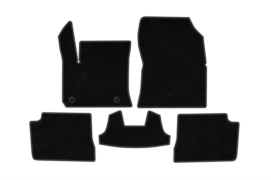 Peugeot 208 2019- Covorase textile Classic (Electric, negru) Image