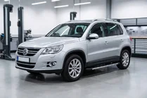 Volkswagen Tiguan 2007-2016 Praguri Laterale Duru (2 buc, Aluminiu) foto 1