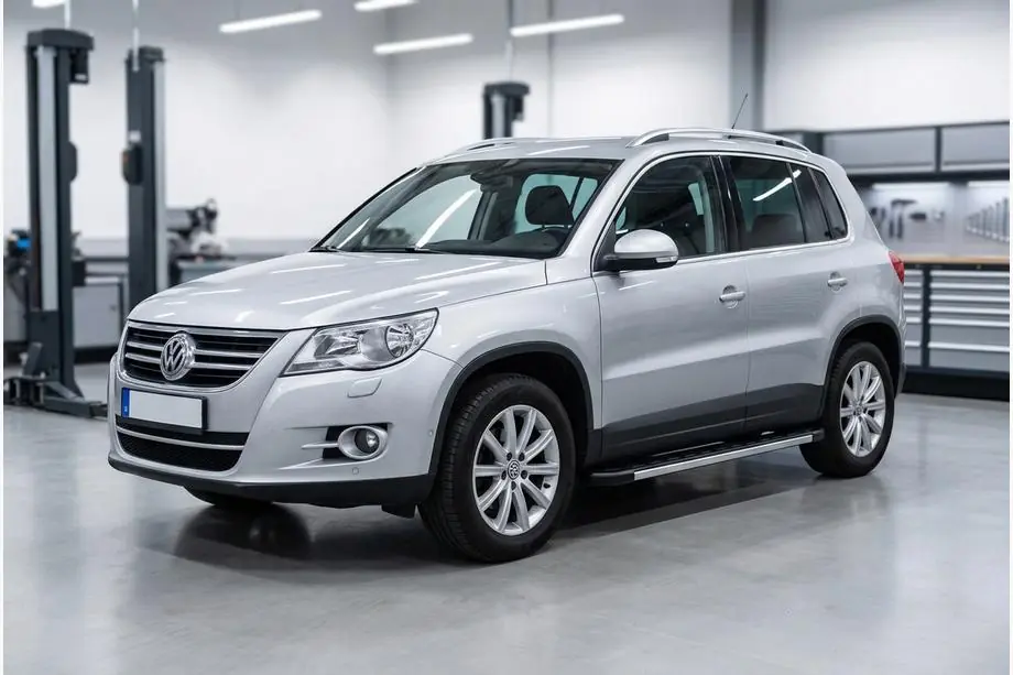 Volkswagen Tiguan 2007-2016 Praguri Laterale Duru (2 buc, Aluminiu) Image