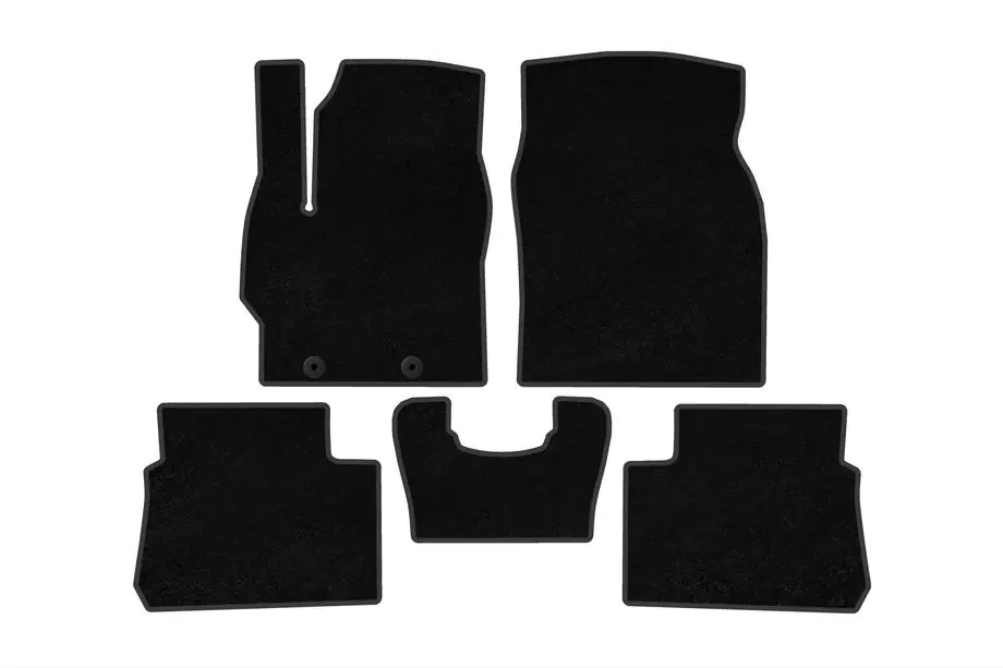 Toyota Yaris/Yaris Cross (XP210) 2020- Covorase textile Classic (Hybrid, Negru) Foto 1