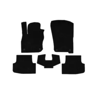 Covorase textile Premium (Sedan, negru)