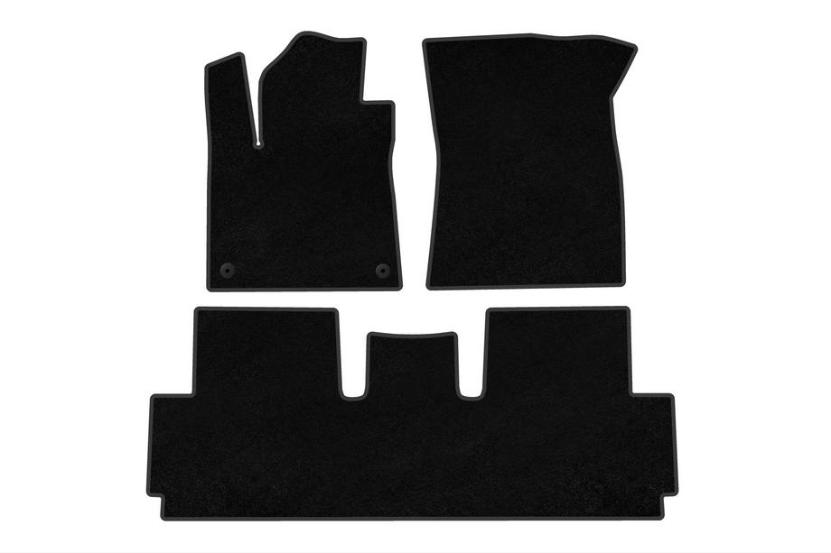 Citroen C-4 Picasso 2013–2022 Covorase textile Premium (pentru Grand, 2 randuri, Negru) Foto 1