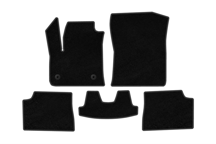 Fiat 600/600e 2023– Covorase textile Premium (Electric, Negru) Image