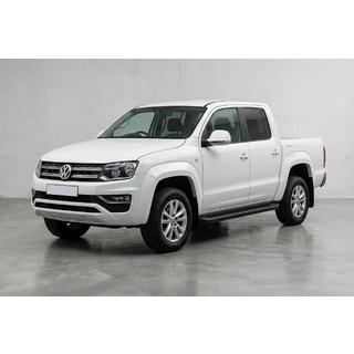 Praguri Laterale Allmond Black (2 buc, Aluminiu) Volkswagen Amarok 2010-2022 foto 1