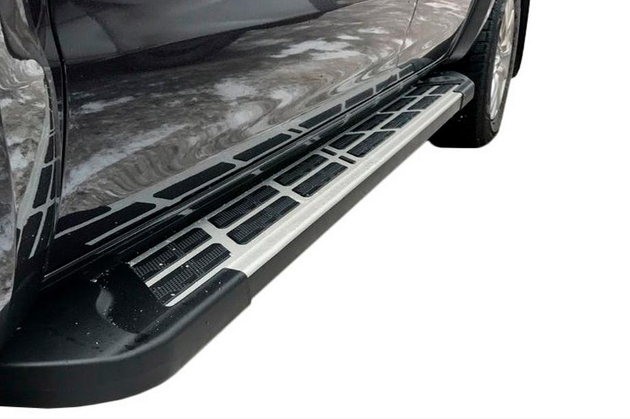 Volkswagen Amarok 2010-2022 Praguri Laterale Sunrise (2 buc, Aluminiu) Image