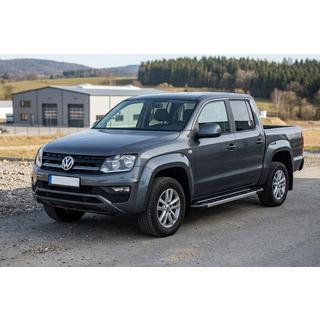 Praguri Laterale RedLine V1 (2 buc, Aluminiu) Volkswagen Amarok 2010-2022 foto 1
