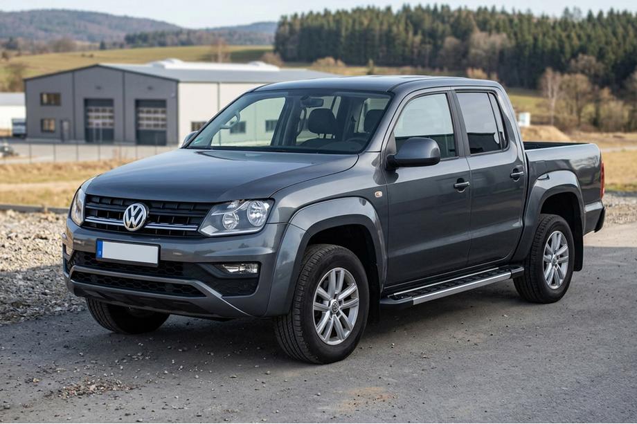 Volkswagen Amarok 2010-2022 Praguri Laterale RedLine V1 (2 buc, Aluminiu) Image