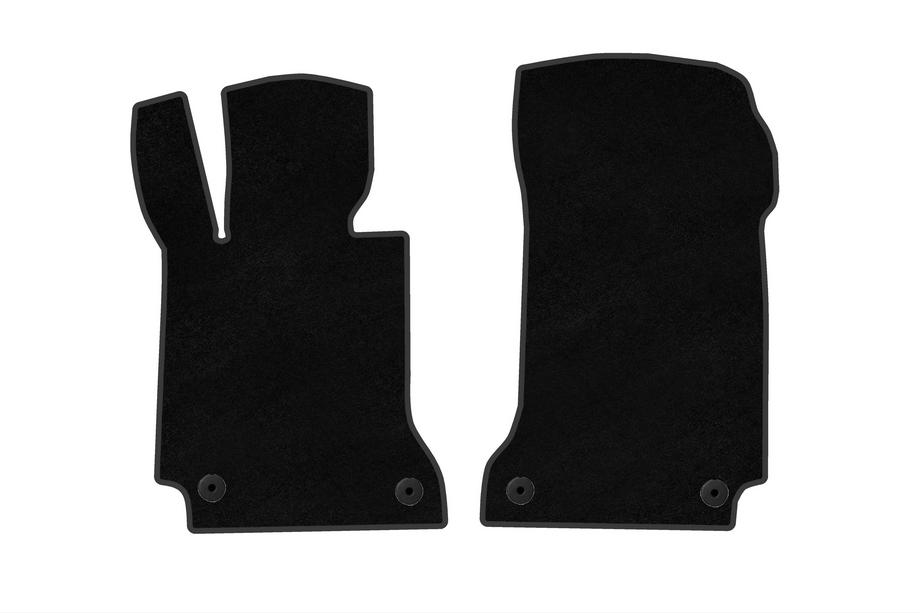 Mercedes E-class coupe C207 2010-2017 Covorase textile Premium (Negru) Foto 1